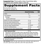 Ancient Nutrition Supergreens Gummy – Organic Superfood Gummies (100 Count)