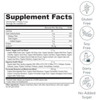 Ancient Nutrition SuperGreens Powder with Probiotics – Organic Berry Flavor, 25 Servings, 6.7 oz