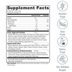 Ancient Nutrition SuperGreens Powder with Probiotics – Organic Berry Greens, 16 Stick Packs (4.2 oz)