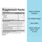 Ancient Nutrition Supergreens Powder – Organic Greens with Collagen, 25 Servings