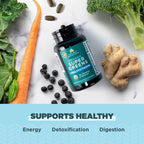 Ancient Nutrition Supergreens Multivitamin Tablets – Organic Greens & Real Herbs for Digestive & Energy Support | 90 Count
