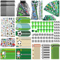 Aneco Soccer Party Favor Set – 340 Pieces of Sports-Themed Party Supplies