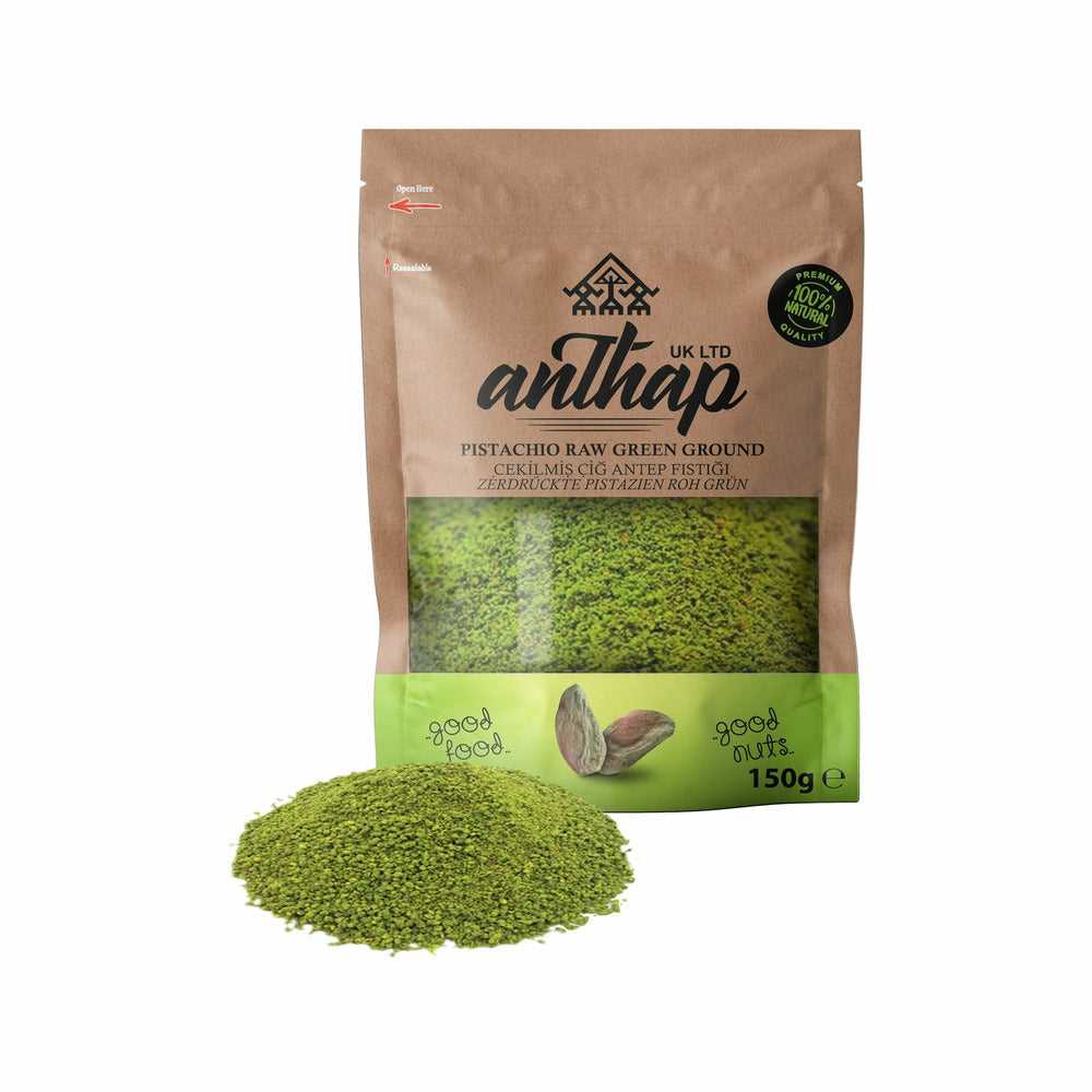 Anthap Pistachio Raw Green Ground Cekilmis Pack 150g