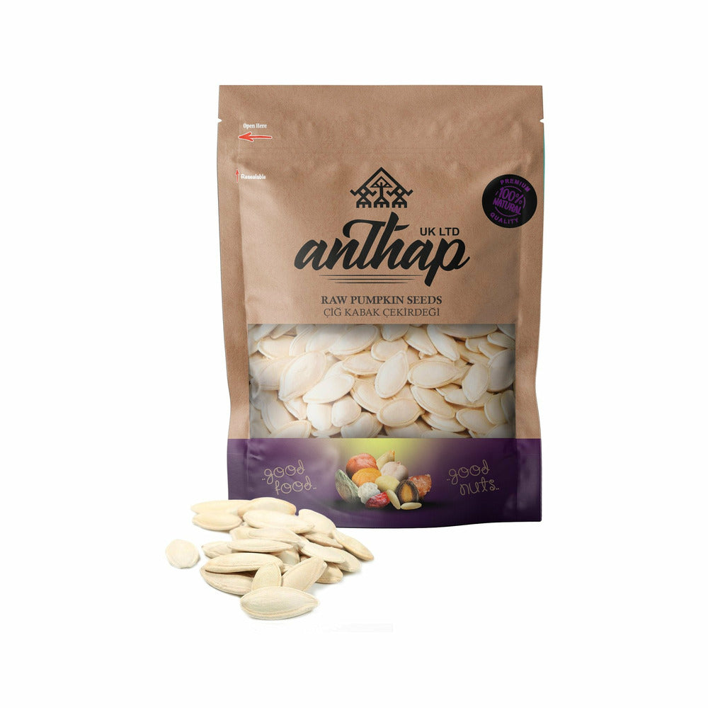 Anthap Raw Pumpkin Seeds Cig Kabak Cekirdegi Pack 150g