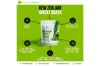 Antler Farms Wheatgrass Powder 200g – 100% Pure Organic NZ, 40 Servings