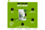 Antler Farms 100% Organic NZ Super Greens Powder – 200g, 40 Servings | Vegan, Gluten Free