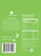 Antler Farms Wheatgrass Powder 200g – 100% Pure Organic NZ, 40 Servings