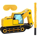 Aoriher Construction Dump Excavator Pinata – Birthday Party Decor & Fun Fillable Pinata