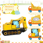 Aoriher Construction Dump Excavator Pinata – Birthday Party Decor & Fun Fillable Pinata