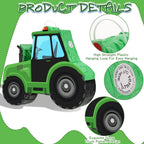 Aoriher Construction Tractor Piñata with Blindfold & Bat – Birthday Party Decor
