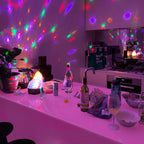 APUXXJUPA 4-Piece Glow-in-the-Dark Neon Tablecloth Set – 51x86 in