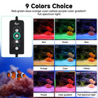 AQQA LED Aquarium Light for 24-32 Inch Tanks | 24/7 Mode & DIY Full Spectrum