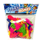 Arcady 100 Pcs Assorted Water Balloons with Filler – Latex 3 to 5 Inches | Poly Bag