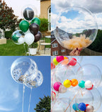 Aredpoook 20 Inch Bobo Balloons – 20 Clear Bubble Balloons for Wedding & Party Decor
