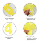 Argthjy 40-Inch Number Balloons – Yellow Foil Numeral 0 for Birthdays, Anniversaries, Baby Showers
