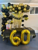 Argthjy Gold 2026 40-Inch Foil Number Balloons — 22 for Graduation, New Year, Weddings