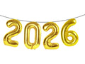 Argthjy Gold 2026 40-Inch Foil Number Balloons — 22 for Graduation, New Year, Weddings