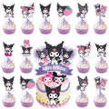 ARHAVI 25 Pcs Cute Cake Topper & Cupcake Toppers Set for Kuromii Birthday Decorations