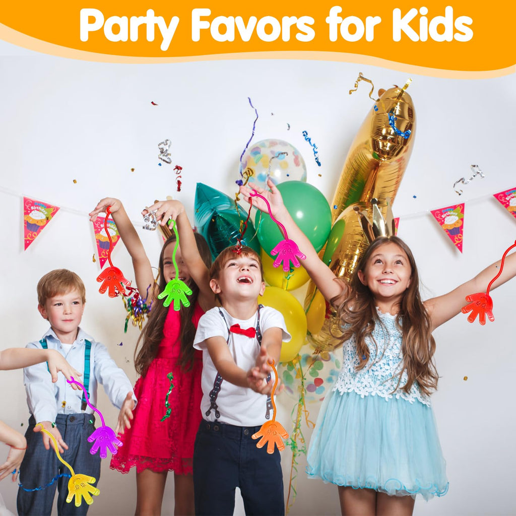 Armaytoy 20-Pack Sticky Hands – Kids Party Favors, Prizes & Goody Bags (Bulk)