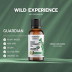 AROMAVITA Wild Oregano Oil Organic – 100% Pure Undiluted Oil with 86-90% Carvacrol | Immune Support | Vegan, Non-GMO, Gluten Free | 1 fl oz / 30 ml