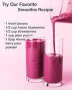 Organic Aronia Berry Juice Powder - 1 lb | Antioxidants