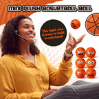 Arrowbash 24 Pcs 2.5'' Face Basketball Stress Balls – Mini Squeeze Foam Toys for Stress Relief, Gifts & Party Favors