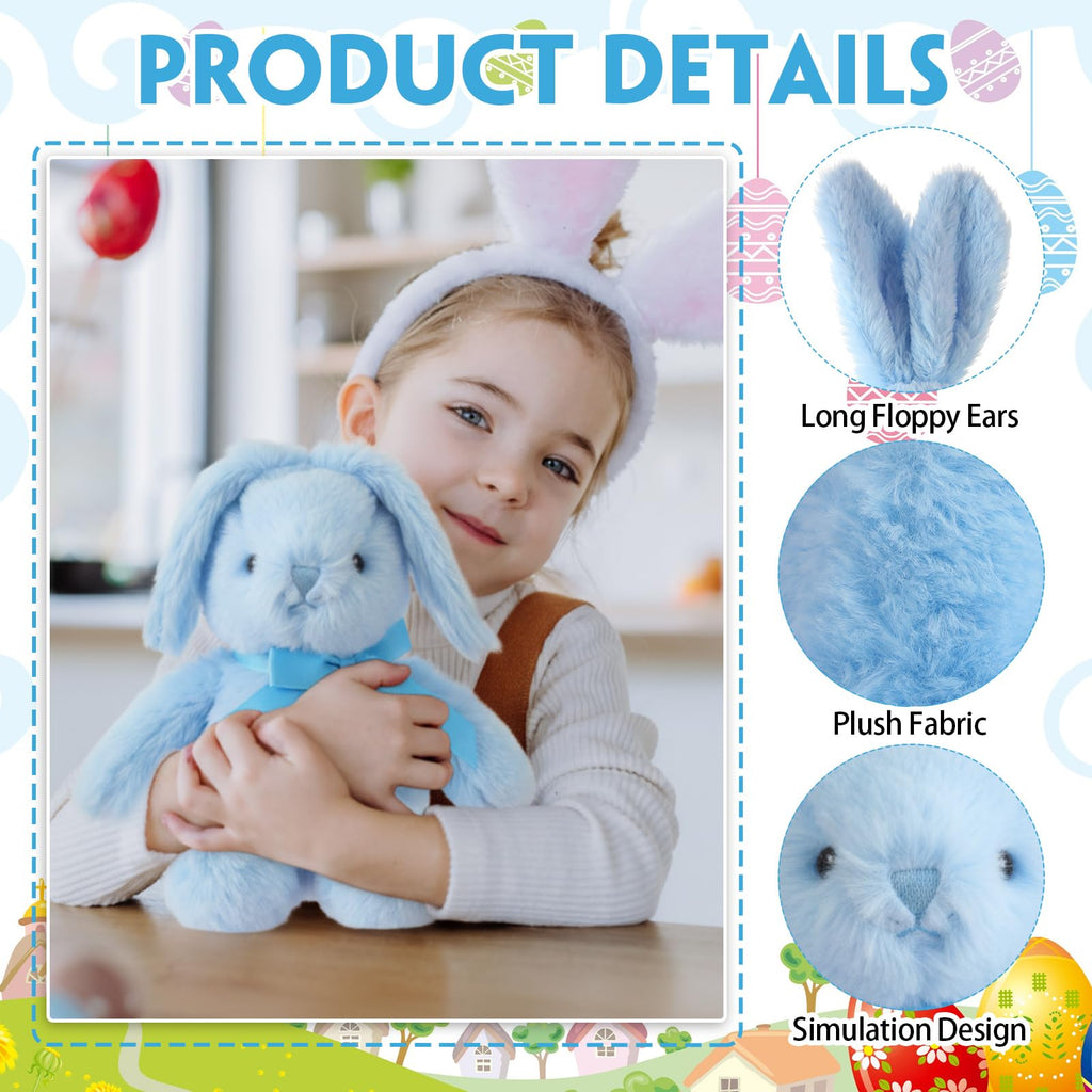 Arrowbash 24-Pack 12-Inch Plush Easter Bunnies – Soft Stuffed Toys for Gifts, Decor and Party Fun