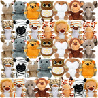 Arrozon 36 Pcs Small Stuffed Animals Bulk – 4-Inch Mini Plush Toys for Prizes & Party Favors