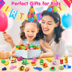 Arscniek 140-Pack Animal Erasers for Kids – Take-Apart Mini Pencils, Desk Pets & Party Favors