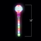 ArtCreativity Light Up Wand – 14-Inch LED Spinning Toy with Batteries Included, Perfect Party Favor