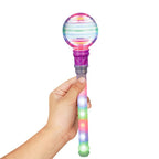 ArtCreativity Light Up Wand – 14-Inch LED Spinning Toy with Batteries Included, Perfect Party Favor