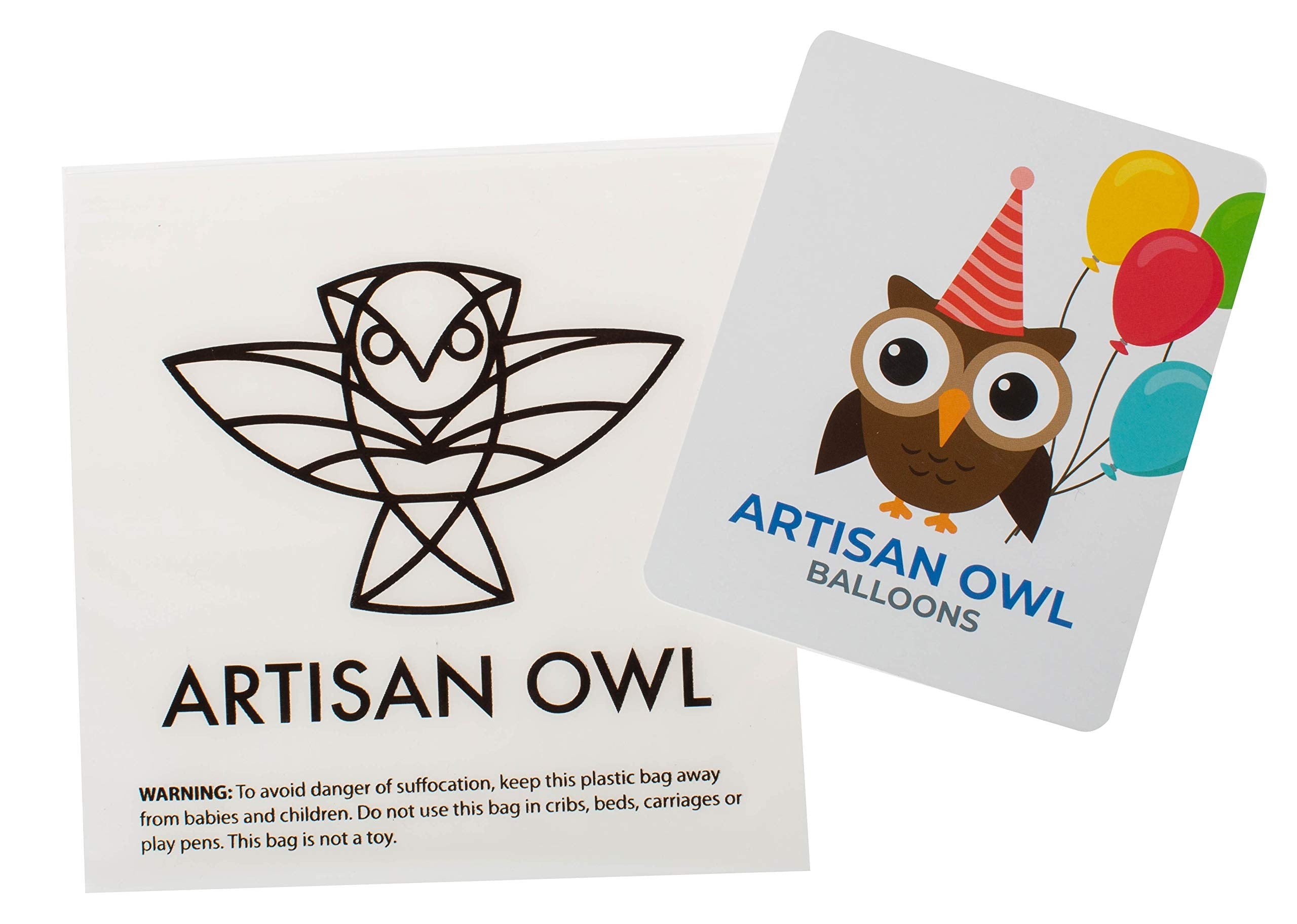 Artisan Owl Set of 2 Orange Butterfly Jumbo 46in Foil Balloons