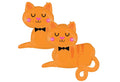Artisan Owl: Set of 2 Adorable Orange Tabby Cat 31-Inch Foil Balloons
