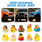 Arttyma Rubber Ducks in Bulk - 100-Pack Assorted Bath Toys & Party Favors | Jeep Ducking & Classroom Prizes