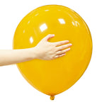 ASIYUHY 18 Inch Yellow Balloons — 12 Pack Large Latex Balloons for Weddings, Birthdays, Baby Showers