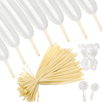 ASIYUHY 260 Clear Long Balloons – 100 Pack Thick Latex for DIY Animal Balloons, Party Decor