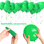 ASIYUHY Green Balloons 12 Inch – 100 Pack Thick Latex for Party Decor