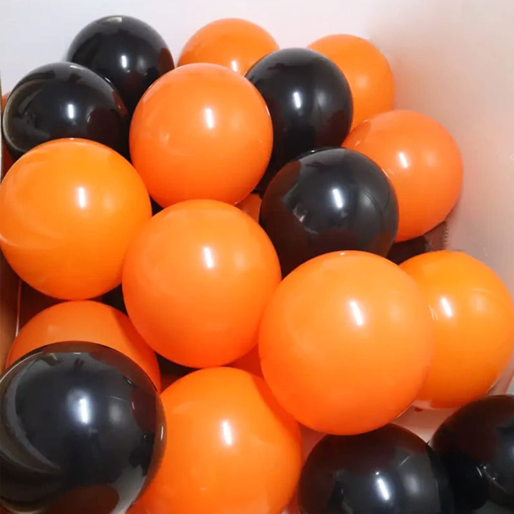 ASIYUHY Orange Balloons 100 Pack 12-inch Thick Latex – Halloween & Party Decor