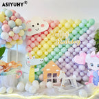 ASIYUHY Pastel Balloons – 100 Pack 12 Inch Latex Party Balloons for Birthday, Baby Shower, Wedding