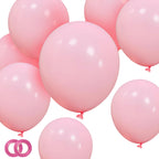 ASIYUHY Pastel Pink Balloons 12 Inch - 100 Pack for Parties, Weddings, and Baby Showers