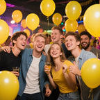 ASIYUHY Yellow Balloon Pack – 100 x 12in Latex Balloons for Party Decor