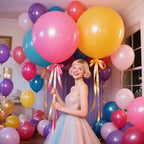 ASIYUHY 18 Inch Yellow Balloons — 12 Pack Large Latex Balloons for Weddings, Birthdays, Baby Showers