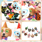 Atiloy Dog Birthday Banner – Puppy Party Garland with Dog Faces | Kids Party Decor
