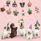 Atiloy Dog Birthday Banner – Puppy Party Garland with Dog Faces | Kids Party Decor