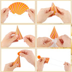 Atiloy 10-Pcs Colorful Mini Party Hats for Stuffed Animals, Pets & Baby