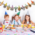 Atiloy Safari Animals Birthday Banner | Jungle Party Decor for Kids