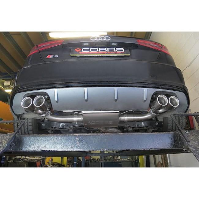 Cobra Exhausts - Audi S3 (8V) 5 Door Sportback (Non-Valved) (13-18) Turbo Back Performance Exhaust