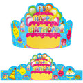 AUGTHEEP 36-Kid Birthday Crowns Pack – Colorful Classroom Party Hats