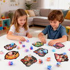 Aurdox 28-Pack Galaxy Slime Valentines Classroom Gifts – Non-Candy Cards & Party Favors