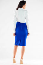 Awama classic midi length pencil skirt